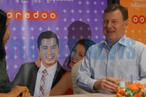 Ooredoo Myanmarမှ အမှုဆောင်အရာရှိချုပ် Ross Cormackနှင့် တွေ့ဆုံခြင်း